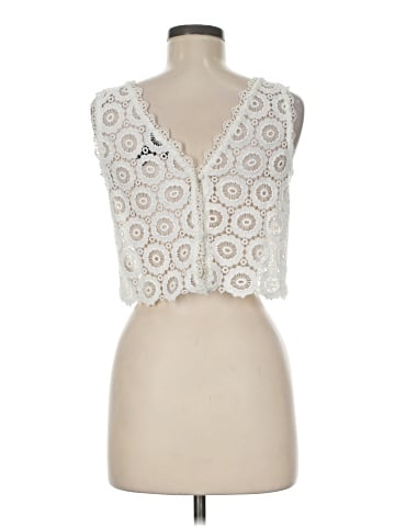 White House Black Market Sleeveless Blouse (view 2)