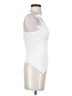 Bebe White Bodysuit Size S - photo 4