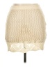 Unbranded 100% Polyester Ivory Casual Skirt Size XL - photo 1