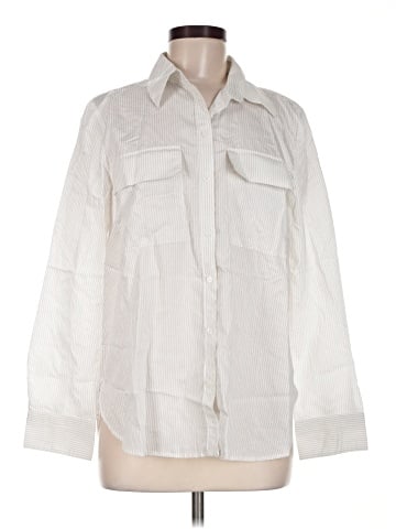 Banana Republic 3/4 Sleeve Button-Down Shirt (view 1)