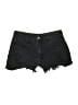 Assorted Brands Stars Black Denim Shorts Size L - photo 1