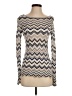 White House Black Market Chevron-herringbone Silver Pullover Sweater Size XS - photo 1