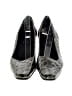 Aerosoles 100% Leather Houndstooth Gray Heels Size 6 1/2 - photo 2