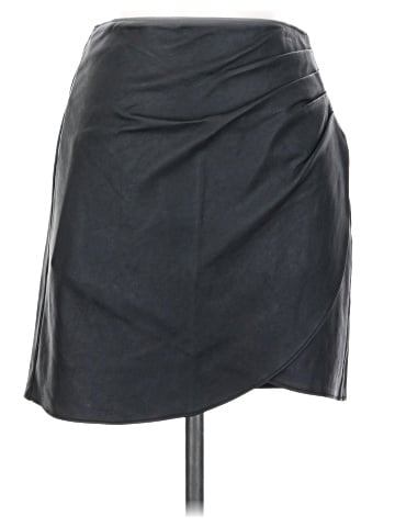 Abercrombie & Fitch Faux Leather Skirt (view 1)