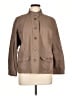 J.Jill Solid Brown Jacket Size Lg Petite - photo 1