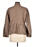 J.Jill Solid Brown Jacket Size Lg Petite - photo 2