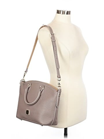 Dooney & Bourke Leather Satchel (view 2)