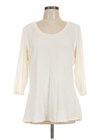 Isaac Mizrahi LIVE! 3/4 Sleeve T-Shirt (view 1)