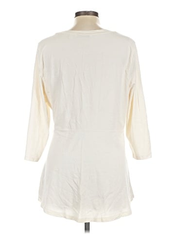 Isaac Mizrahi LIVE! 3/4 Sleeve T-Shirt (view 2)