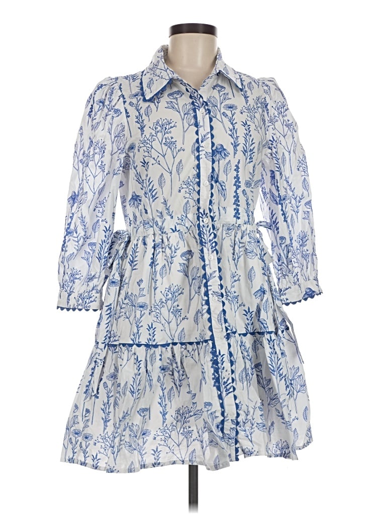 Pre-owned Entro Casual Dress In Blue