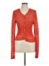 Grace 100% Rayon Orange Cardigan Size L - photo 1
