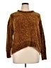 Philosophy Republic Clothing 100% Polyester Metallic Brown Pullover Sweater Size XL - photo 1