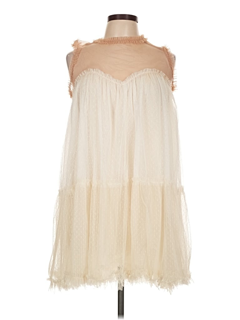 Pre-owned Gracia Cocktail Dress In Ivory