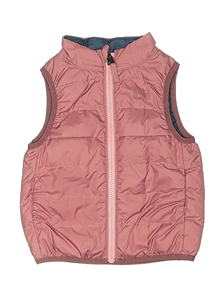 Pre-owned Rei Co Op Kids' Vest In Pink