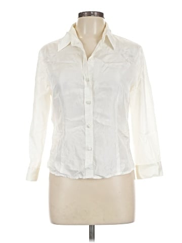 ABS Allen Schwartz 3/4 Sleeve Button-Down Shirt (view 1)