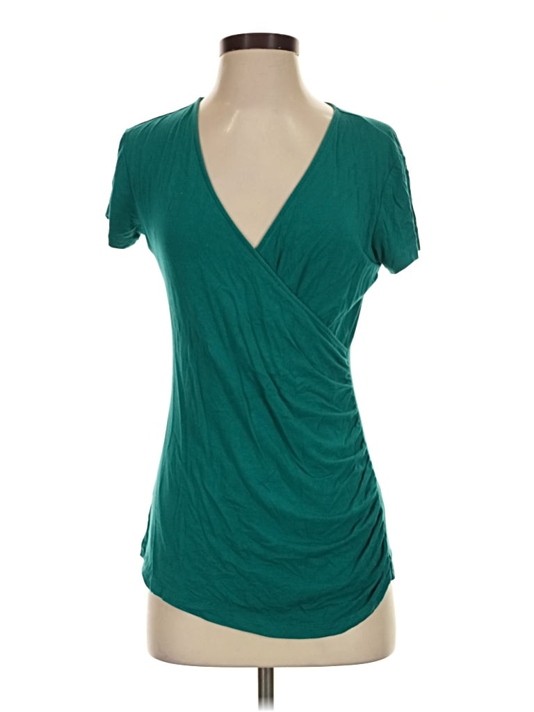 Pre-owned Dknyc Short Sleeve T-shirt In Teal