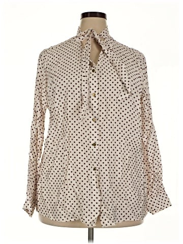Lane Bryant Long Sleeve Button-Down Shirt (view 1)