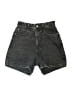 Zara Black Denim Shorts Size 2 - photo 1