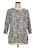 Chico's Animal Print Ivory Pullover Sweater Size XL - photo 1