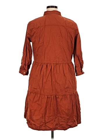 Millenium 3/4 Sleeve Button-Down Shirt (view 2)