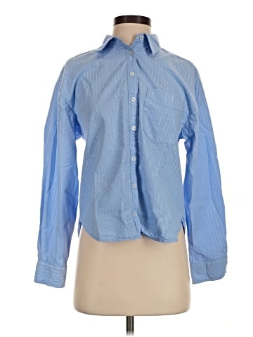 Maeve Long Sleeve Button-Down Shirt (view 1)