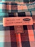 Old Navy 100% Cotton Plaid Teal Short Sleeve Button-Down Shirt Size M (kids) - photo 3