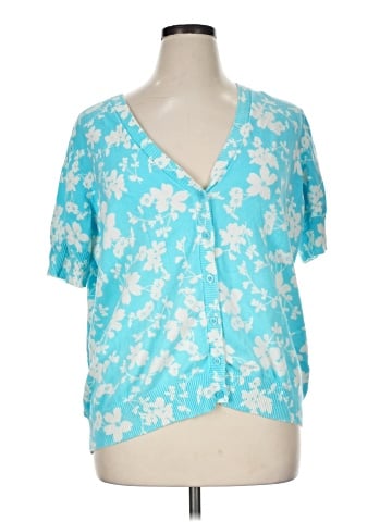 D&Co. Short Sleeve Blouse (view 1)