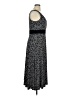 Perceptions Polka Dots Floral Animal Print Ivory Black Casual Dress Size 16 - photo 4