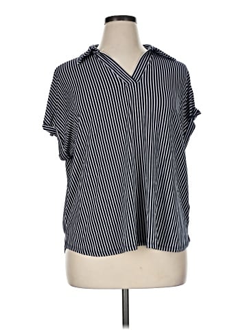 Adrianna Papell Short Sleeve Blouse (view 1)