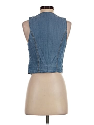 Sigrid Olsen Denim Vest (view 2)