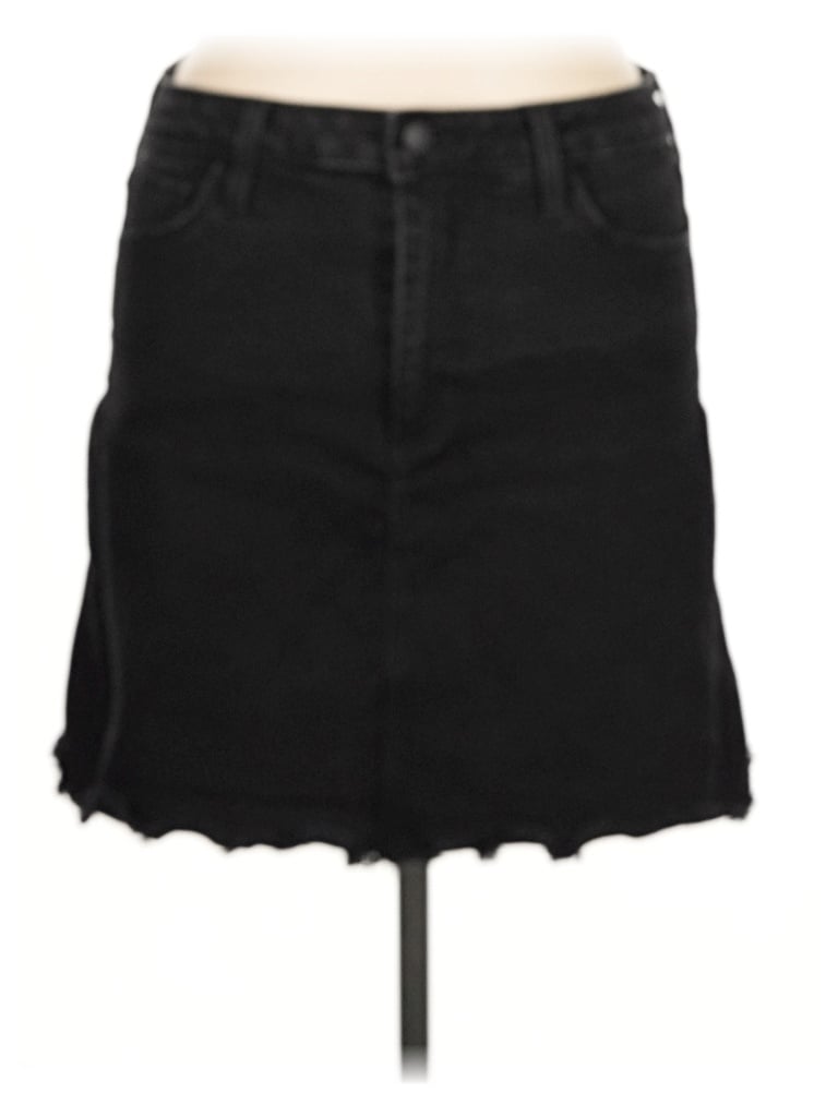 Pre-owned Just Black Denim Skirt In Black