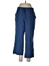 89th & Madison 100% Polyester Solid Blue Casual Pants Size L - photo 1