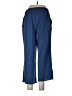 89th & Madison 100% Polyester Solid Blue Casual Pants Size L - photo 2