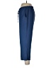 89th & Madison 100% Polyester Solid Blue Casual Pants Size L - photo 5