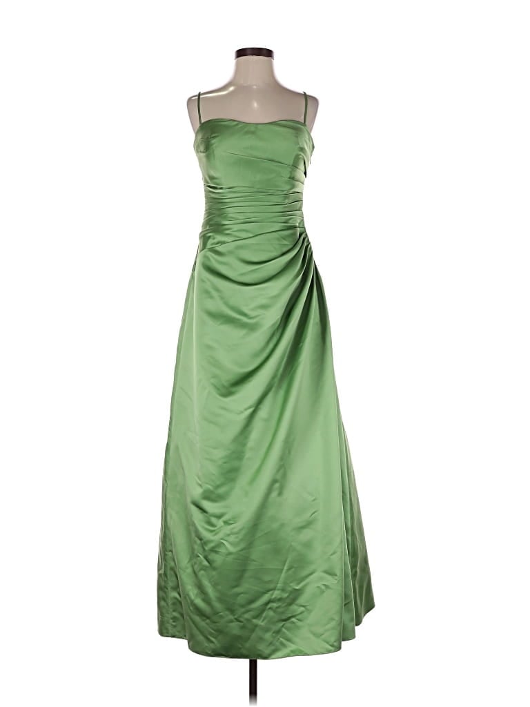 Pre-owned Bill Levkoff Cocktail Dress In Green