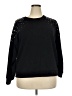 Chelsea & Theodore Stars Black Pullover Sweater Size 2X - photo 1