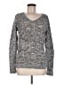 Ann Taylor LOFT Tweed Silver Pullover Sweater Size M - photo 1