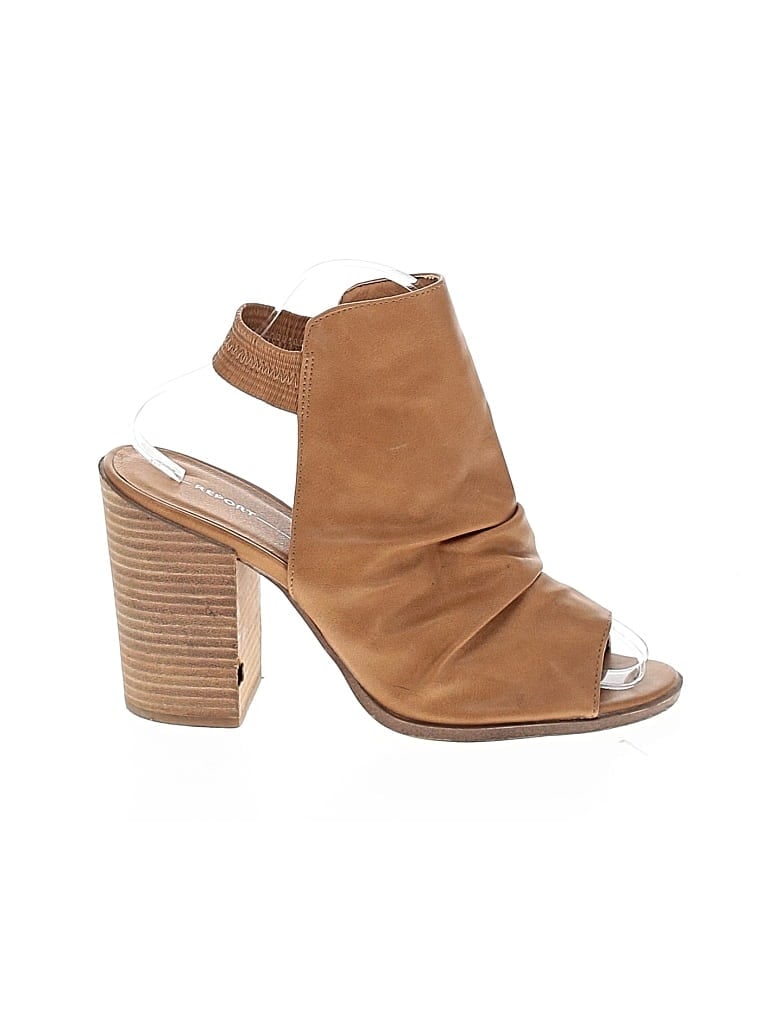 Pre-owned Report Sandals In Tan
