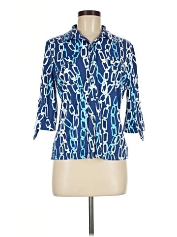 J. McLaughlin 3/4 Sleeve Button-Down Shirt (view 1)