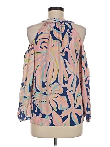 Lilly Pulitzer 3/4 Sleeve Silk Top (view 2)