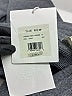 The Row 100% Virgin Wool Chevron-herringbone Gray Wool Pants Size M - photo 9