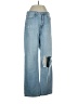 Just Black 100% Cotton Color Block Blue Jeans Size 27 waist - photo 1