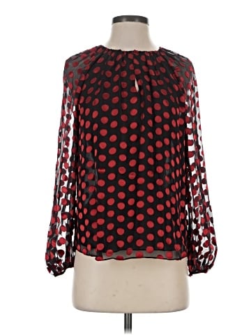 Diane von Furstenberg Long Sleeve Blouse (view 1)