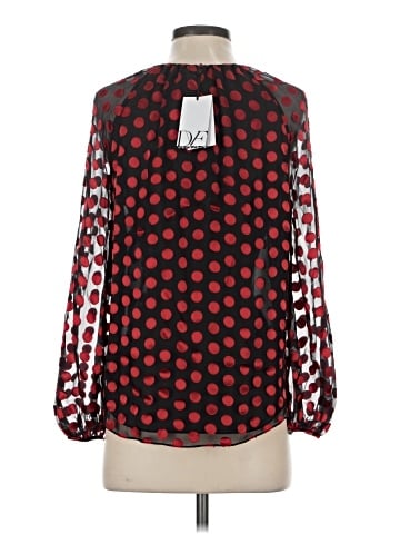 Diane von Furstenberg Long Sleeve Blouse (view 2)