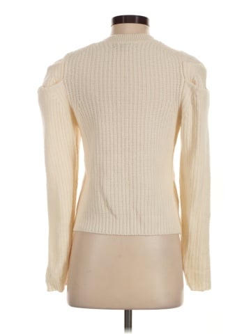 Aqua Cashmere Pullover Sweater (view 2)