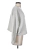 Lumiere Chevron-herringbone Silver Pullover Sweater Size S - photo 4