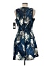 Mossimo Graphic Blue Cocktail Dress Size M - photo 2