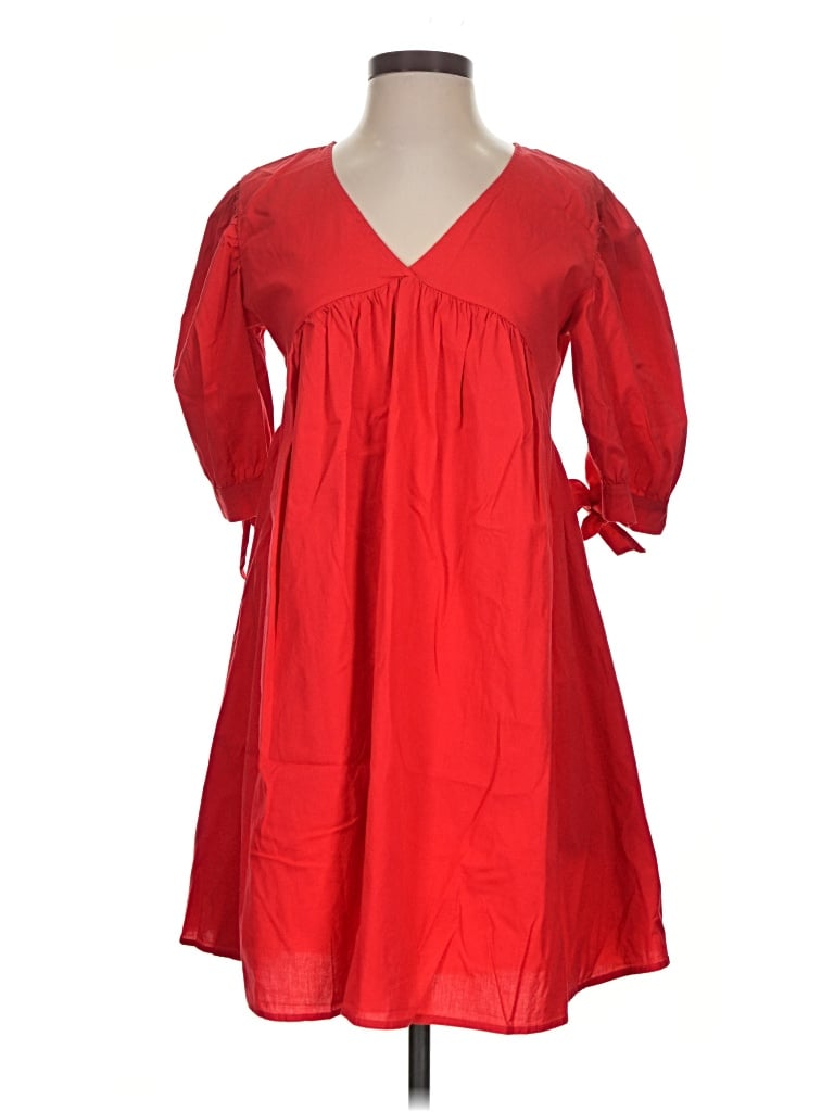 Pre-owned S'edge Casual Dress In Red