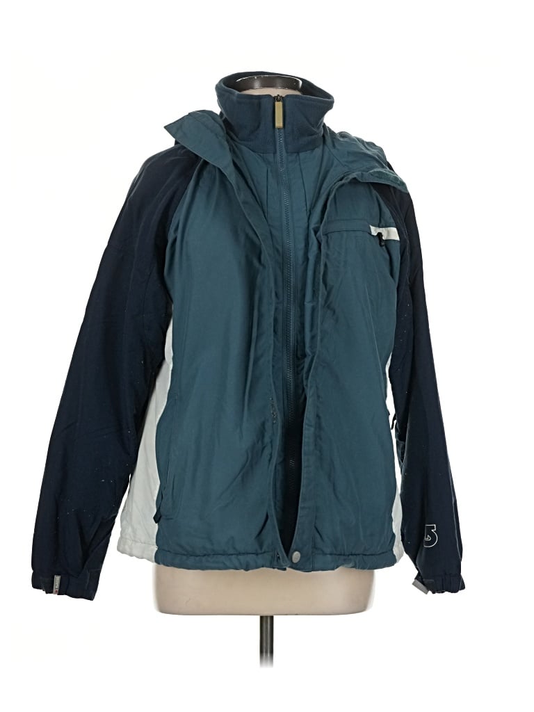 Pre-owned Burton Jacket In Teal
