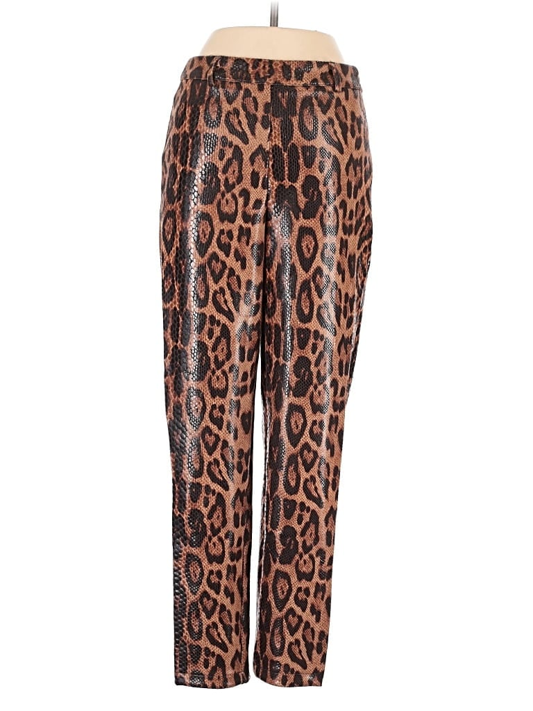 Pre-owned Missguided Casual Pants In Brown